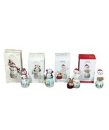 Hallmark Keepsake Lot of 4 Snowtop Lodge Snowman Christmas Tree Ornament... - $62.36