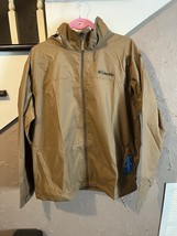 NWT Men’s Columbia Glennaker Lake Rain &amp; Windbreaker Hood Packable Jacke... - $34.65