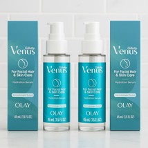 Gillette Venus Hydration Serum For Facial Hair &amp; Skin Care 1.5 fl oz Lot... - $12.87