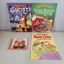 Garfield Lot CD and 3 Books Written by Jim Kraft Vintage 8 in x 10.5 in - $18.98