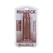 RealRock Extra Thick 8 in. Dildo Tan - £40.71 GBP