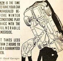 1954 Nova Production Ltd Chassis Sealant Advertisement Automobilia E89G3 - $373.69 MXN