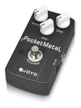 Joyo JF-35 Pocket Metal Distortion Electric Guitar Effect Pedal Drive Mid Tone - £31.25 GBP