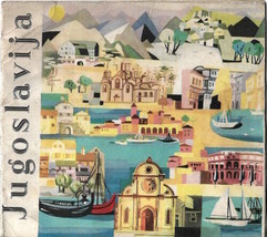 Vintage Illustrated Booklet Yugoslavia Travel Tourism 1950s - £22.74 GBP