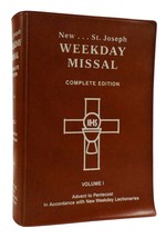 Catholic Book Publishing Company New St. Joseph Weekday Missal Vol. I Advent To - $91.19