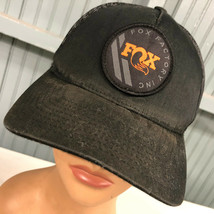 Fox Factory Racing Beat Up Discolored Snapback Baseball Hat Cap - £13.62 GBP