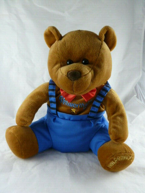 Primary image for Penworthy Bear Hand Puppet Penworthy Company 12" sitting Stuffed Plush 2011