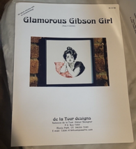Glamorous Gibson Girl De La Tour Designs Cross Stitch Pattern - £5.90 GBP