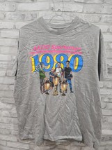 Akoo Sportsman 1980 2XL Gray Trophies Kids T-shirt Pink Yellow Blue - $23.26 CAD