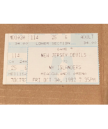 Used NHL Ticket Stub NJ Devils VS NY Islanders 10/30/1992 tt1 - $9.99