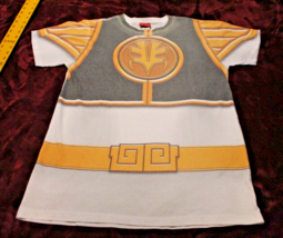 Power Rangers White Ranger Front Print Long Mens Size Large - £24.88 GBP