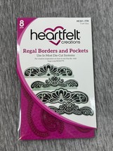 Heartfelt Creations Regal Borders and Pockets Craft Dies HCD1-779 8 Piec... - $24.74