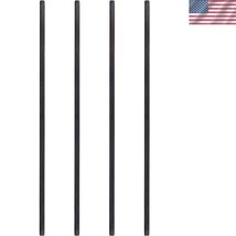 Vintage-Style 3/4&#39;&#39; x 48&#39;&#39; Iron Pipe Connectors - 4 Pack for Unique Furn... - $1,513.05 MXN
