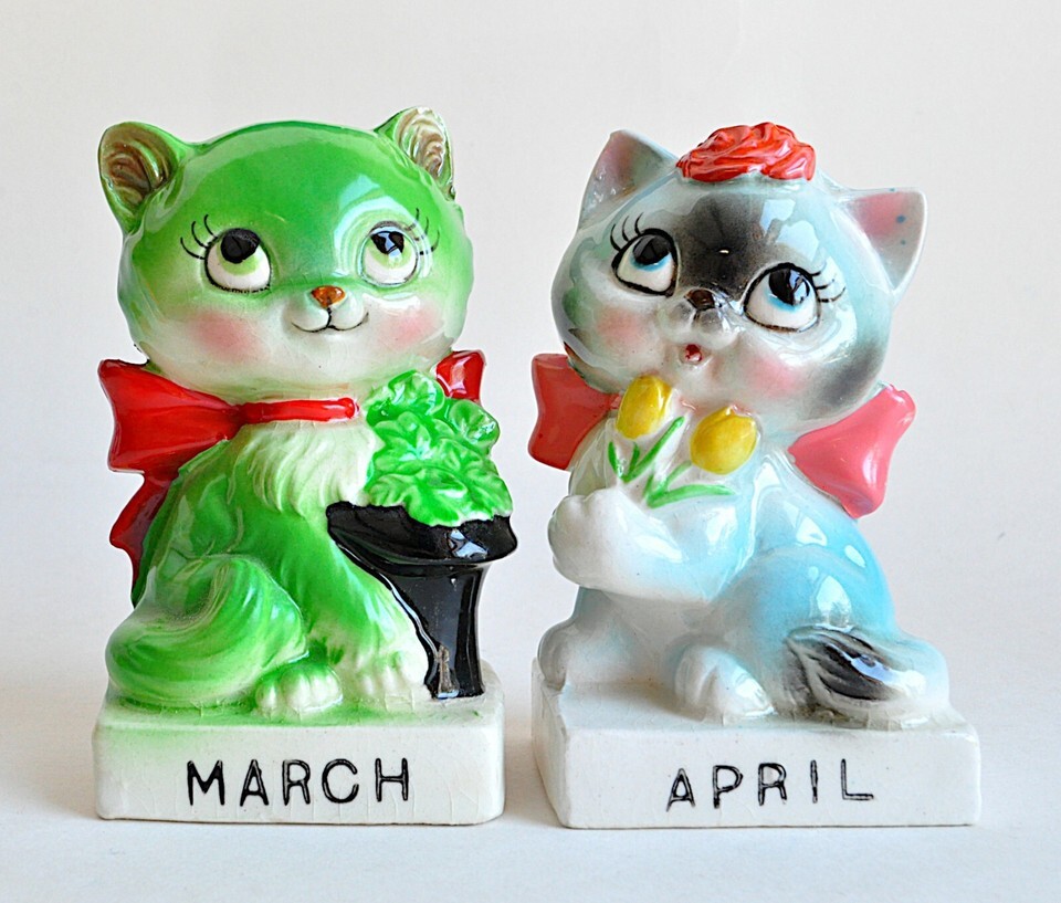 COMPLETE Set 12 Norcrest Cat Of the Month Calendar Birthday Month A-575 VTG Item image 4