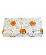 The Joy of Light Designer Matches Daisies on White Embossed 4&quot; Collectib... - €9,36 EUR