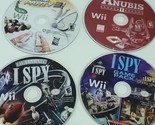 Nintendo Wii Games Lot of 4 Bundle Ultimate I Spy Game Pack Game Party 3... - $22.76