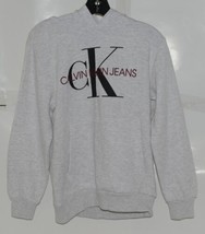 Calvin Klein Jeans CKFEB41F 270 Large Gray Color Hooded Sweatshirt image 1