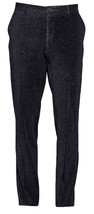 Emporio Armani Men&#39;s Black Gray Cotton Casual Pants Trouser Size US 40 EU 56 - £206.00 GBP