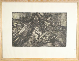 &quot;Driftwood&quot; Por George Bola 1961 Firmado Artista Prueba Ap Grabado 17&quot; x22 1.3cm - £1,185.43 GBP