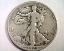 1929-S WALKING LIBERTY HALF VERY GOOD / FINE VG/F NICE ORIGINAL COIN BOB... - $25.00
