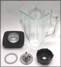 P-Ost722 Replacement Glass Jar Set, Oster Blender Compatible, 0.33 Gal - £30.67 GBP