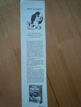 Friskies Puppy Food Print Magazine Advertisement 1967 - $6.84 CAD