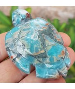 natural  LARIMAR handcarved Gemstone TURTLE for decoration 78 grams (cj-17) - €142,80 EUR natural  LARIMAR handcarved Gemstone TURTLE for decoration 78 grams (cj-17) - €142,80 EUR