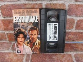 Earthquake VHS Charlton Heston 70s Disaster Movie Ava Gardner 1974 - £3.92 GBP