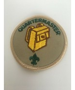 Quartermaster Position Patch Boy Scouts Tan Background Yellow Bag Round ... - £4.70 GBP