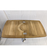 Boat Barrel Folding Teak Table Top Plain 35.4x19.7 Inch Marine Yacht RV ... - $782.40 CAD+