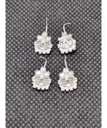 (4) WWII Micro Armour Tank Turret Metal Miniature Bits 1/285 Scale - $146.82 MXN