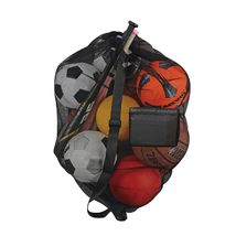 Basketball Bag - Large Mesh Ball Bag for Basketballs, Soccer Ball Bag, V... - $13.99