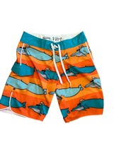 Billabong Andy Daris Mens Board Shorts Orange 29 Stretch Beach Whales Dr... - £18.57 GBP