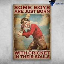 Cricket Boy Some Boys Are Just Born With Cricket In Their Souls - £12.56 GBP