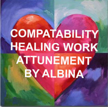 ALBINA'S LOVE COMPATIABILITY HEALING ATTUNEMENT BLESSINGS MAGICK RING PENDANT image 2