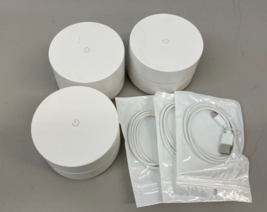 Google Mesh WiFi AC1304 3-Pack Whole Home System Smart Router w/ USB - $45.95