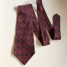 Vintage Men&#39;s Novelty Disney Neck Tie, Maroon, Micky Ears All Over - £9.74 GBP
