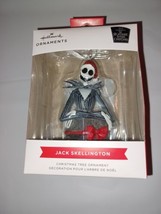 New Hallmark The Nightmare Before Christmas Jack Skellington in Present Ornament - £11.79 GBP