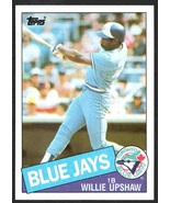 Toronto Blue Jays Willie Upshaw 1985 Topps Baseball Card #75 nr mt - £0.39 GBP