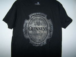 GUINNESS Extra Stoudt Men&#39;s T-SHIRT Black Short Sleeve Beer Logo Shirt NEW  - $14.99