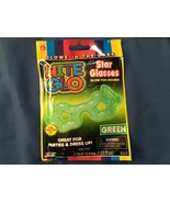 Nite Glo Star Glasses Green *NEW* g1 - $10.85 CAD