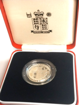 2005 Silver 925 Proof Piedfort One Pound Coin Features The Menai Strait ... - $57.60