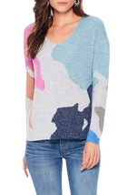 NIC+ZOE Puzzle Time Cotton-Blend Sweater, Size XL - £60.95 GBP