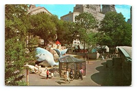 Children&#39;s Zoo Central Park New York City NY NYC 1967 Chrome Postcard P5 - £6.22 GBP