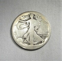1916-S Silver Walking Liberty Half Dollar AG Coin AL786 - £54.77 GBP