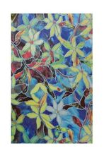 Privacy Window Film ~ Floral Window Sticker ~ 17.7" x 78.7" ~ FLOWER STA... - $25.00