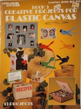 Creative Projects For Plastic Canvas Book 3 Leisure Arts 245 Pattern Booklet - £3.13 GBP