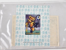 Vintage 1998 Grateful Dead Soccer Bear Postage Stamp / COA Perfect Condition - £15.50 GBP