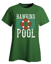 Vintage Style Hawkins Community Pool Summer Guard Rescue Team - Ladies T-Shirt I - £32.14 GBP
