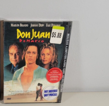 Don Juan De Marco Dvd 1998 New Authentic Us Release Brand New Factory Sealed - $6.98